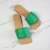 Import 2021 Designer Slipper For Ladies Beach Jelly Color Slippers Womens Outer Wear Flat Sandals China Wholesale from China