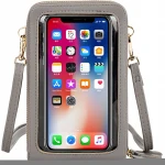 2021 Hot Sale Pu Leather Chain Mobile Phone Shoulder Bag Touch Mobile Phone Bags Cases Mini Large Capacity Mobile Phone Bags