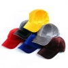 2021 Made In China Custom 6 Panel Blank Velvet Baseball Hat Cap