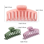 2021 New Clamps Crab Clip Hair Accessories Women Big Plastic Hair Claw Clip