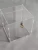 Import 2021 new Customized  foldable disassembly acrylic box Transparent Acrylic Wish Gift Box With Lock ballot charity donation box from China