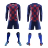 2021 New Design 100% Polyester Cheap Soccer Pants Team Training Tracksuit Long Sleeve Football Jersey