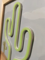 2021 painting  decorative  frame new model hot style led  frame neon electronic sign