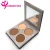 Import 2021 wholesale cosmetics oem 4 color luxury large highligher contour palette powder private label from China