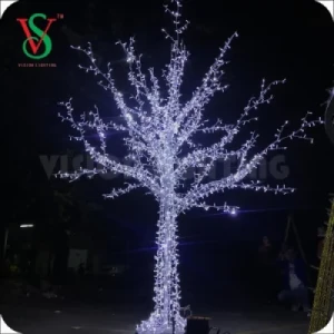 2023 Newest LED Crystal Tree Motif Light for Street Decoration