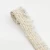 20mm Polyester Cotton MetallicTassel Fringe Ribbon French Style Tassel Trim For Cloth Decoration