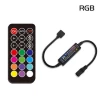 21 Keys RF RGB LED Controller, Constant Voltage LED RGB Strip RF Controller, Mini Controller LED RGB
