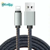 2.1A Data Fast Charging Cables USB Charger Cable Jean Cloth 8pin USB cable for iPhone X/8/7 6 6 Plus 5 s s 5 iPadmini