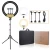 Import 22" Photography studio Dimmable Video Camera Led selfie Ring Light for video broadcast Makeup 100W ring light from China