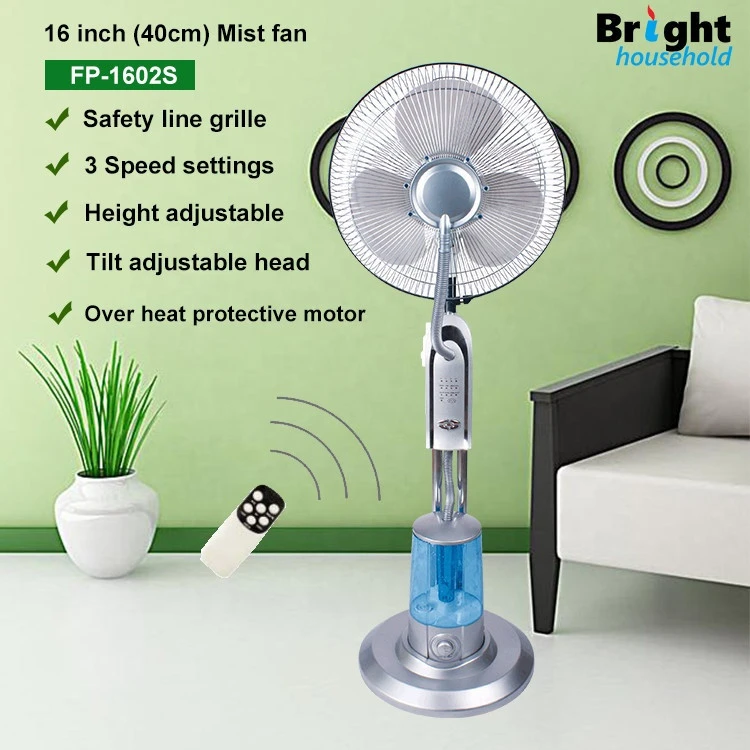 220V best selling 3.2L water tank indoor portable misting  cooler fans with remote