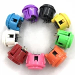 24 30mm hole price plastic custom making arcade machines/snap button/push button switches/buttons