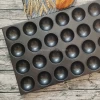 24 holes half ball baking mold customized bun tray nonstick baking tray