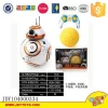 2.4G remote control robot toy BB ball 8 function chargeable rc robot with water polo ball