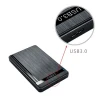 2.5 Inch HDD SSD Case USB 3.0 to SATA Hard Disk Box 5Gbps Box Hard Drive Enclosure for Notebook Desktop PC With USB 3.0 Cable