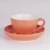 Import 250CC ceramic color glaze coffee cup &amp; saucer porcelain tea cup &amp; saucer from China