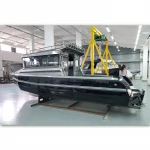 25ft V hulls Aluminum Speed Boat Offshore Fishing Boat with CE