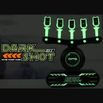 2in1 Luminous Electric hover shot target practice and Target Set Shot toys floating ball shooting game with 2 soft bullets guns