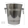 2L Mini Stainless Steel Ice Bucket Bar Tools Ice Bucket