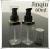 Import 2oz 60ml clear cylinder water mist spray pump bottle for cosmetic from China