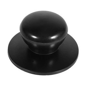 2Pcs Black Kitchen Cookware Saucepan Kettle Lid Replacement Knobs Cover Holding Handles New