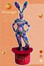 2Y00027  Party nightclub costume magic show cute performance wear
