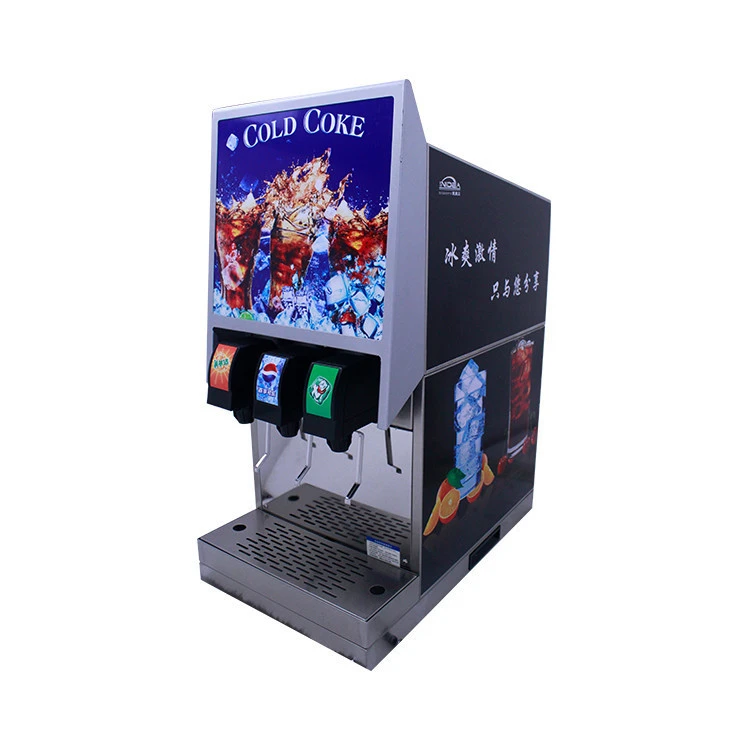 3 Valves cola fountain drink dispenser soda machine flavour dispenser soda dispenser automatic