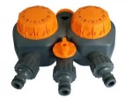3 water outlets, 2-hour irrigation water timer
