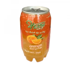300ml PET canned Fruit Flavor Soda Drink with Carbonate