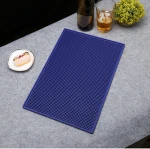30*45*1CM PVC black / yellow / red / blue KTV anti-overflow bar bar table mat