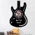 Import 30CM Old Fashion Black Guitar Style Vinyl Record Wall Clock from China