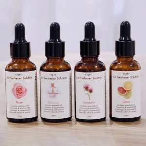 30ml/bottle Aromatherapy Scented Oils Natural Plant Rose Essential Oil Gift Set For Air Humidifier