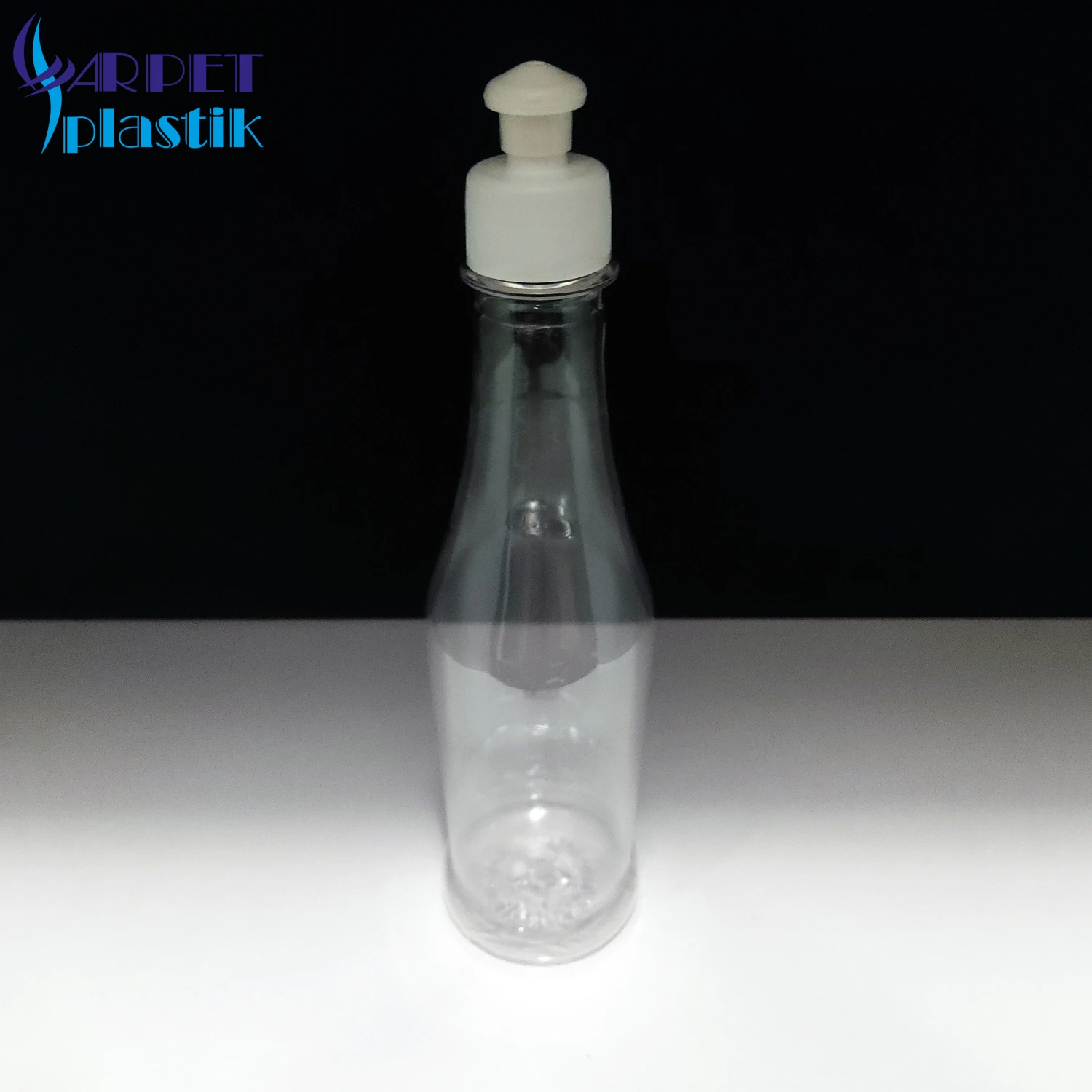 330ml Plastic PET Squeeze  Sauce Bottle Condiment Squeeze Bottle