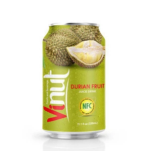 330ml VINUT  Canned Durian juice  Juice Fruit Farm  LESS CALORIES Lower Cholesterol Distribution