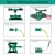 Import 360 Rotate Micro Gun Sprinkler Agricultural Mobile Sprinkler Pins Drip Irrigation System Indoor Plants Watering Tool Not Support from China