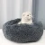 40cm 120cm Wholesale custom donut waterproof soft plush pet dog bed and luxury cute fluffy round pet cat beds sofa