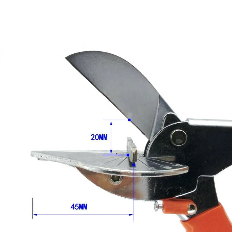 45-135 Degree Multifunction U-shaped Angle Scissor Shear Cutter Woodworking Tool