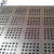 Import 4X8 size 1mm thick round 2 mm hole diameter perforated 304 stainless steel sheet mesh from China