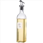 500ml Kitchen seasoning soy sauce oil pot glass bottle