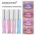 Import 50pcs moq inventory glitter full plumer lip gloss your logo and box lip gloss from China