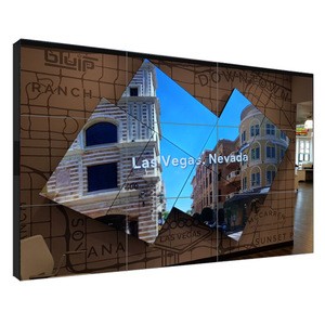 55Inch 3x3 Samsung LG Panel Wall Mount Advertising Display Comercial LCD Video Wall for Shopping Mall at Factory Price