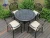 Import 5Pcs Outdoor Patio Furniture hot sale cast aluminum garden sets hotel top furniture from China
