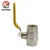 Import 600WOG  PN20 Galvanized Steel Handle PVC Coated Brass Gas Plumbing Ball Valve from China