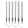 6Pcs 0.5-2.5mm Professional Steel  Leather Craft Hole Punching Tools  Leather Hollow Punch Tools Set