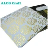 6x6inch gold foil design scrapbook material printing paper craft