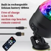 7 Colors Sound Activated Stage Light with Remote Control