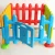 Import 75 cm high baby play yard safety fence plastic playpen PE kids large baby playpen from China