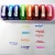 Import 8 in 1 plastic colorful plastic funny self-inking teacher stamps from China