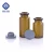 Import 8 ml medical amber glass vial or bottle for pharmacy with rubber stopper and caps from China
