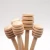 Import 8cm Mini Wooden Honey Jar Stick Honey Dippers 10cm Wood Honey spoon from China