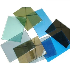 8mm toughened clear+ 0.76PVB+6mm toughened clear skylight laminated glass